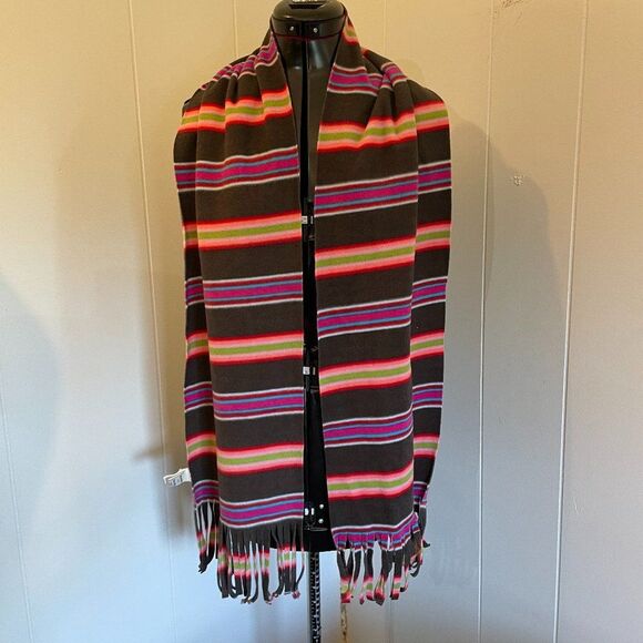 Old Navy Long Stripped Womens Winter Scarf One Size - Picture 1 of 4